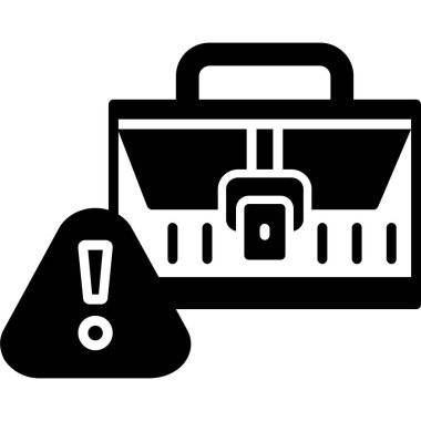 çanta bagaj ikonu turizm - tatil - seyahat kategorisi