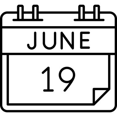 Takvim simgesi tasarımı, vektör illüstrasyonu