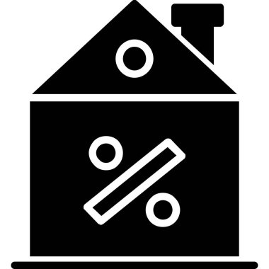 Ev. Web simgesi basit illüstrasyon