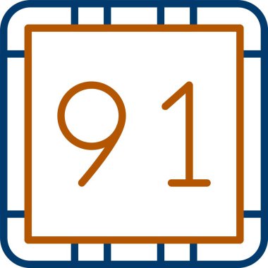 91. 91 Simgesi