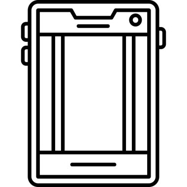 Akıllı telefon simgesi, basit tarzı