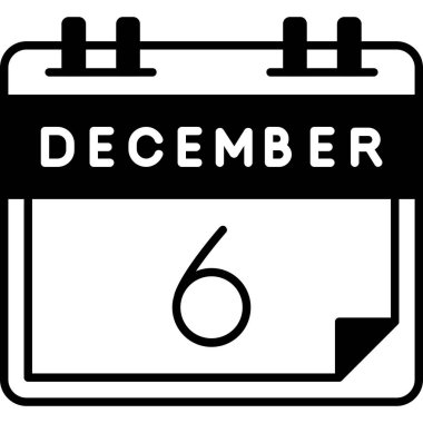 Takvim simgesi vektör illüstrasyonu