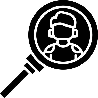 Seo simgesinin vektör illüstrasyonu