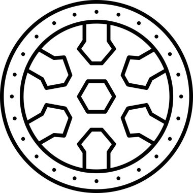 Modern b 'nin vektör illüstrasyonunda topun eksik simgesi