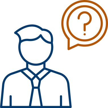 Web Kullanımı için Karışık Simge, Basit Vektör İllüstrasyonu