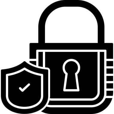 Güvenlik simgesini tam taslak biçiminde kilitle