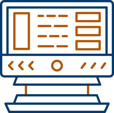 Web Kullanımı için Simge, Basit Vektör Resmini Göster