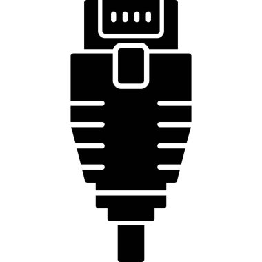 Elektrik ışık ampul simgesi, vektör çizim