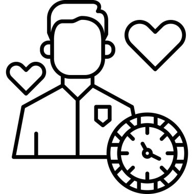 kalp saati aşk simgesi ana hatlarıyla