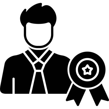 ödül simgesi, vektör illüstrasyonu