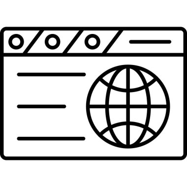 radyo vektör simgesi, Web kullanımı için Basit Vektör İllüstrasyonu