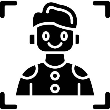 avatar simgesi, illüstrasyon, beyaz arkaplan üzerindeki vektör