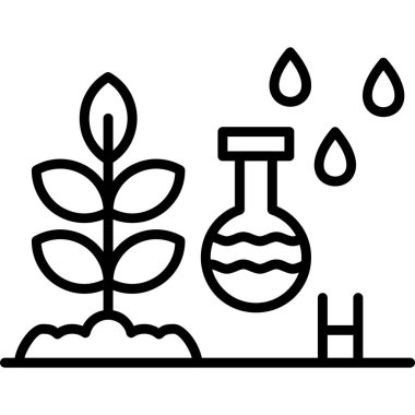 Bitki bitkisi, bitkinin vektör çizimi, bitki kabı