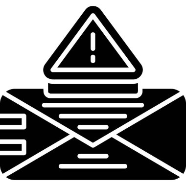 Uyarı uyarısı simgesi dış hat biçiminde