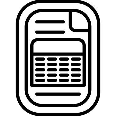 kitap simgesi, satır ve basit tasarım