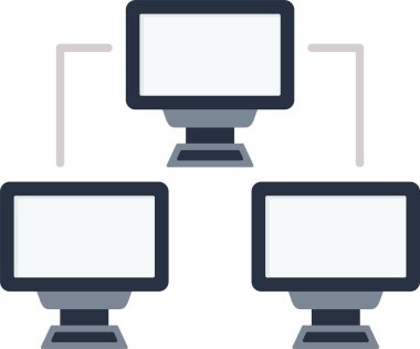 bilgisayar simgesi, vektör illüstrasyonu