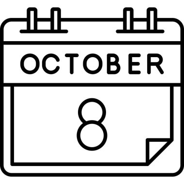 Takvim simge tasarlamak vektör