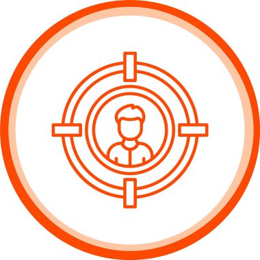 Web Kullanımı için Hedef Simgesi, Basit Vektör Resimleri