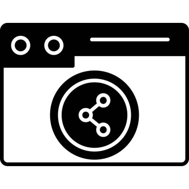 Kamera. Web simgesi basit illüstrasyon