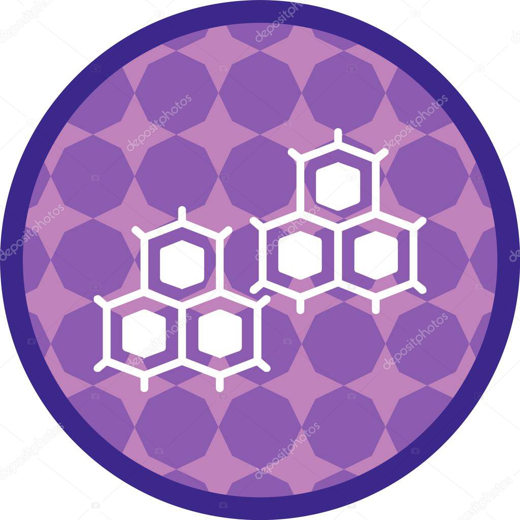 Nucleotide Icon, Simple Vector Illustration For Web Use
