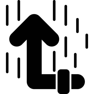 el simgesi vektör illüstrasyonu