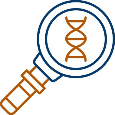 Gen Simgesi, Web Kullanımı için Basit Vektör İllüstrasyonu