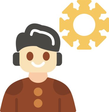 Müşteri servisi. Basit resimleme