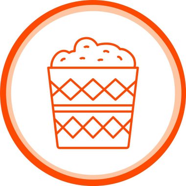 Kova Simgesi, Web Kullanımı için Basit Vektör İllüstrasyonu