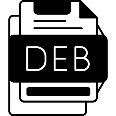 Bir dijital simgenin vektör illüstrasyonu