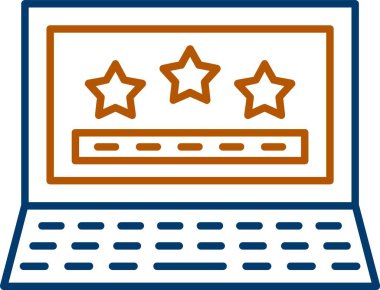 Web Kullanımı için Simge Oranla, Basit Vektör İllüstrasyonu