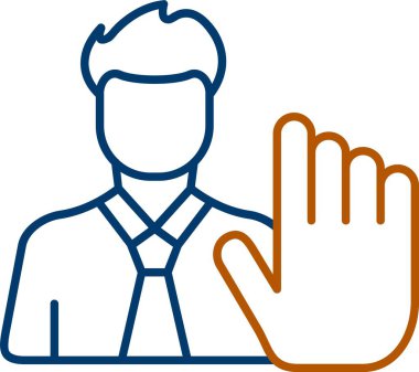 Kullanıcı Web Kullanımı için Simge, Basit Vektör İllüstrasyonu Seç