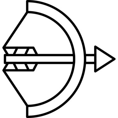 Pusula. Web simgesi basit illüstrasyon