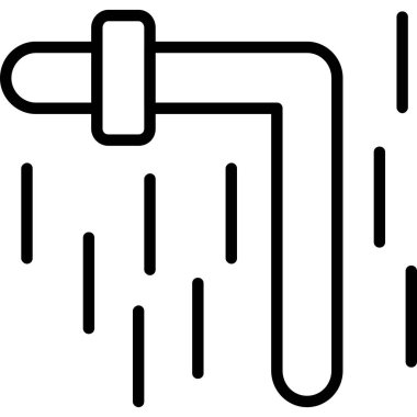 duş duş ikonu ana hatlarıyla