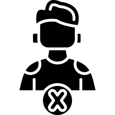 Modern b 'nin vektör illüstrasyonunda müziğin eksik simgesi