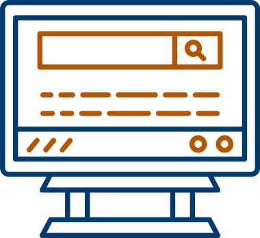 Web kullanımı için Simge ve Basit Vektör Resimleri Ara