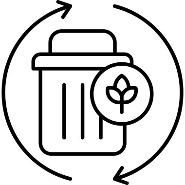 Geri dönüşüm kutusu geri dönüşüm simgesi