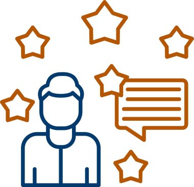 Web Kullanımı için Beğeni Simgesi, Basit Vektör İllüstrasyonu