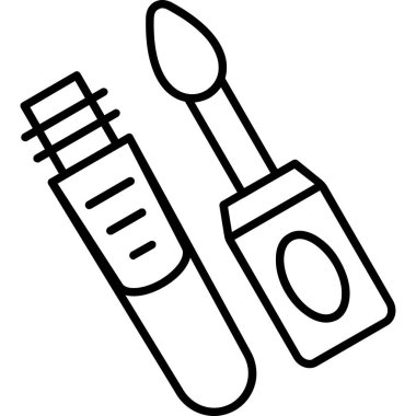 Test tüpü. Web simgesi