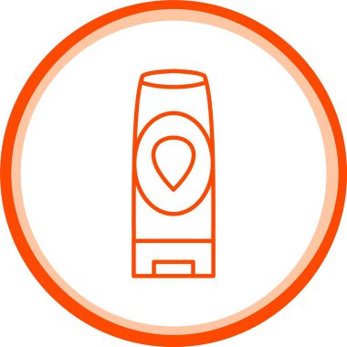 Şampuan Simgesi, Web Kullanımı için Basit Vektör İllüstrasyonu