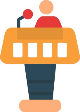 Otel odası servis simgesi, vektör illüstrasyonu