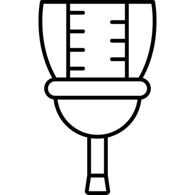 Tuvalet kovası. Basit tasarım