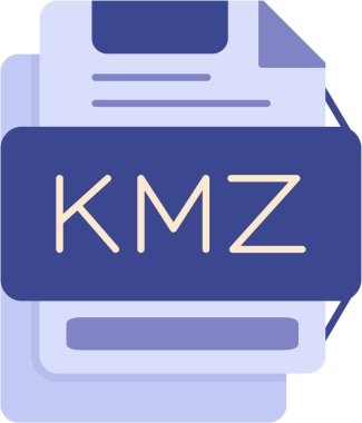 dosya biçimi simgesi, vektör illüstrasyonu