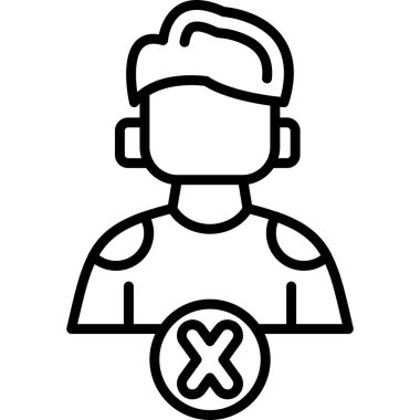 kullanıcı simgesi, vektör illüstrasyonu