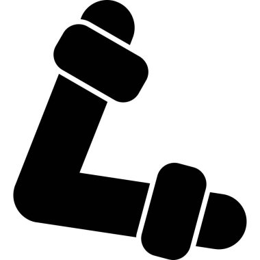 Fitness egzersiz ikonu