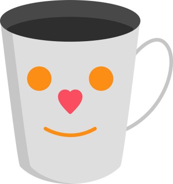 kahve fincanı kalp simgesi