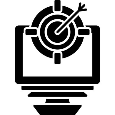 modada izole edilmiş dizüstü bilgisayar simgesi