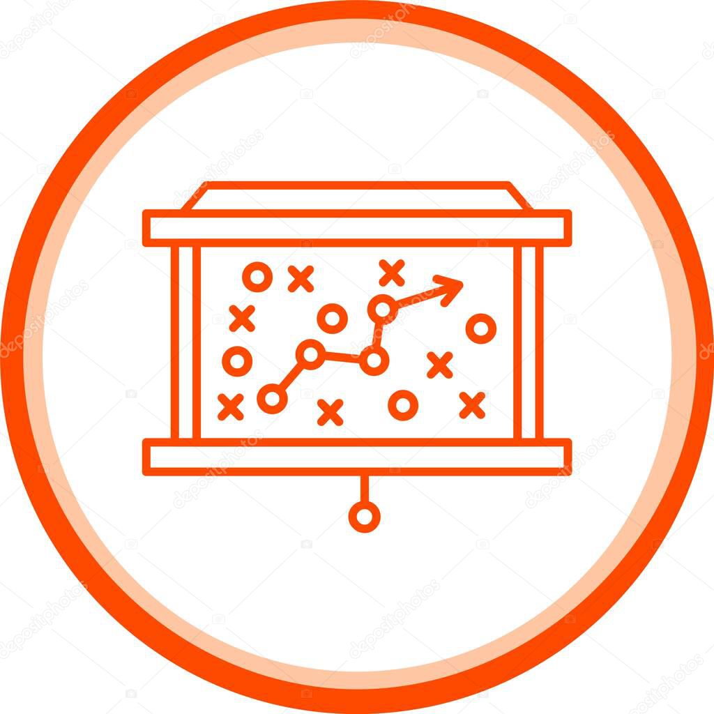 Strategy Icon, Simple Vector Illustration For Web Use