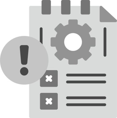 Hata Simgesi, Web Kullanımı için Basit Vektör İllüstrasyonu