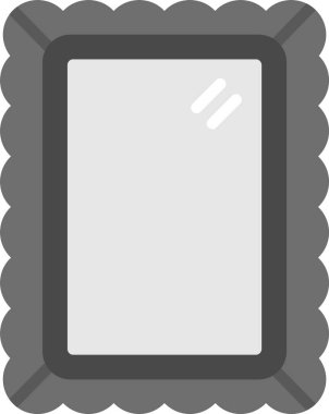 Web Kullanımı için Çerçeve Simgesi, Basit Vektör İllüstrasyonu