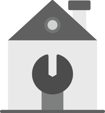 Web kullanımı için Bakım Simgesi, Basit Vektör İllüstrasyonu